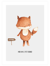 Mon Ami Renard - Art Print